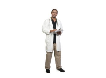 Men’s 2-Pocket Lab Coat